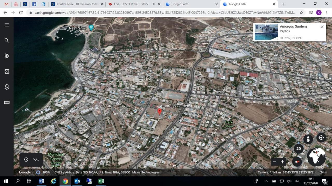 Appartement Central Gem - 10 Min Walk To The Sea, Harbor And Mall à Paphos Extérieur photo